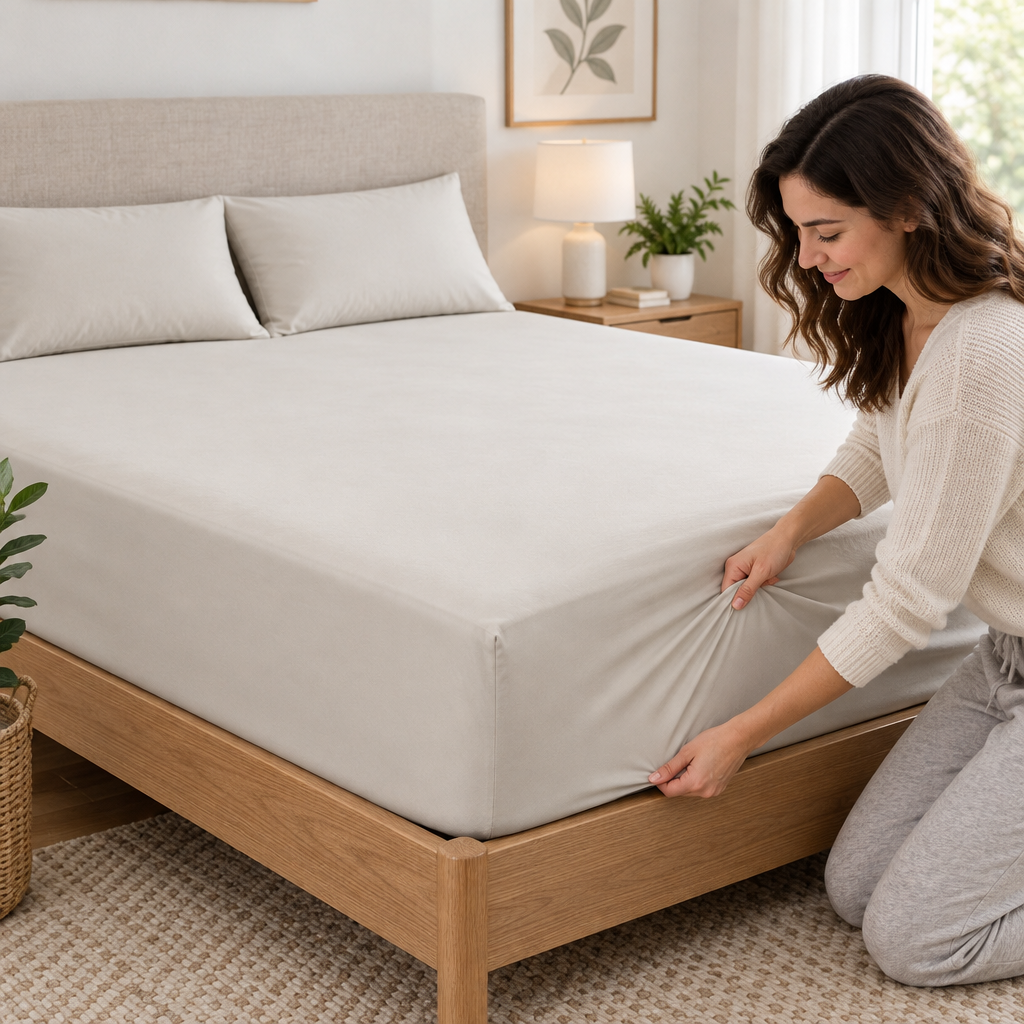 Navqelor™ Breathable Fitted Bed Sheet image 4