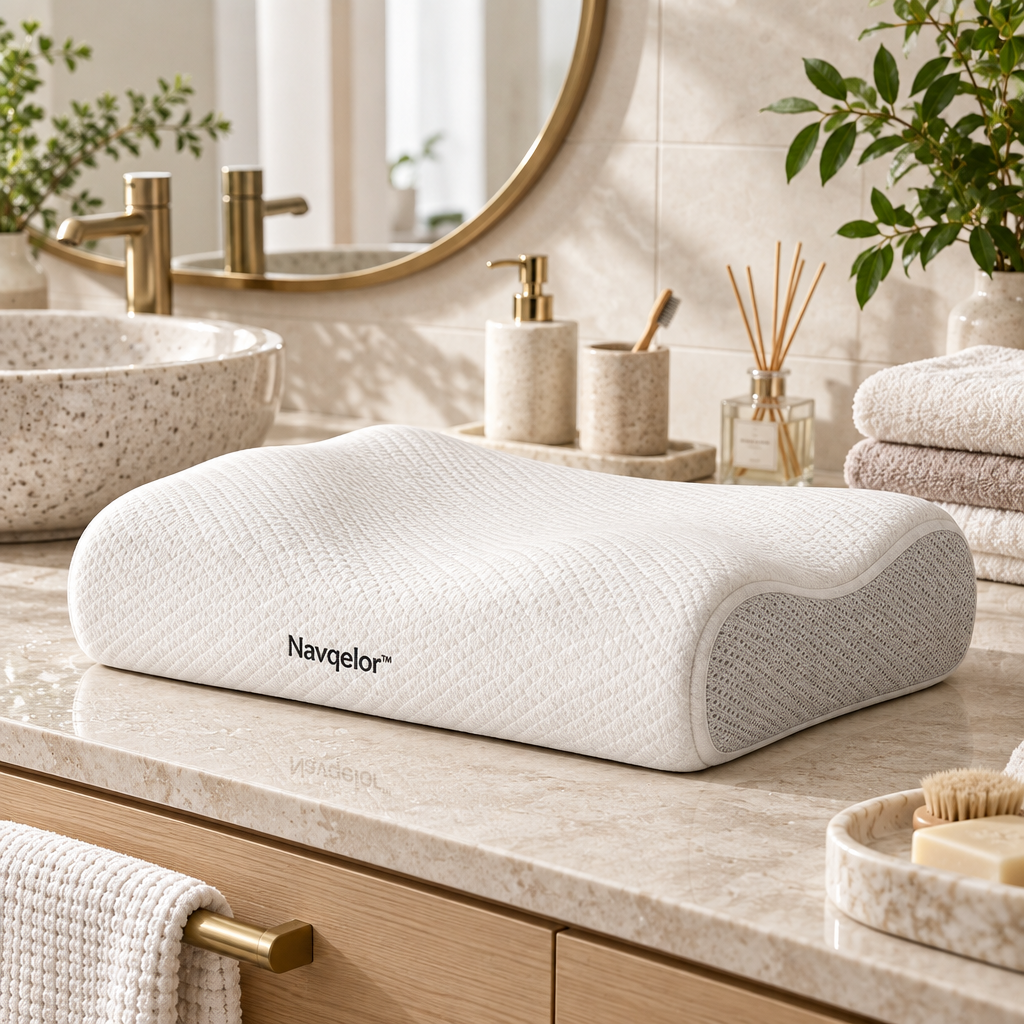 Navqelor™ Slow-Rebound Memory Foam Pillow image 1