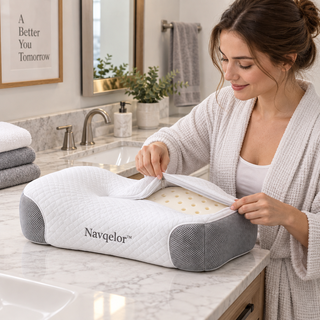 Navqelor™ Ergonomic Neck Support Pillow image 4