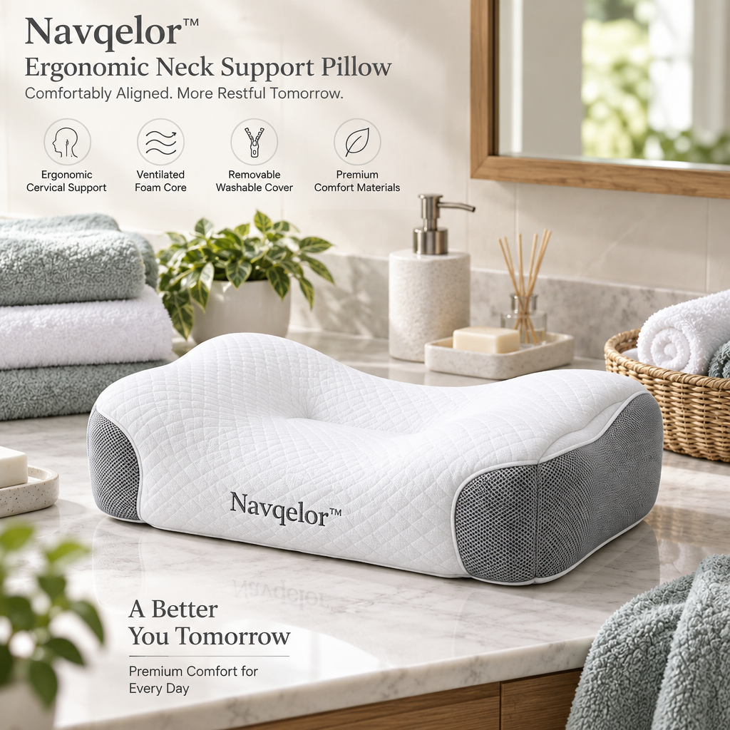 Navqelor™ Ergonomic Neck Support Pillow image 6