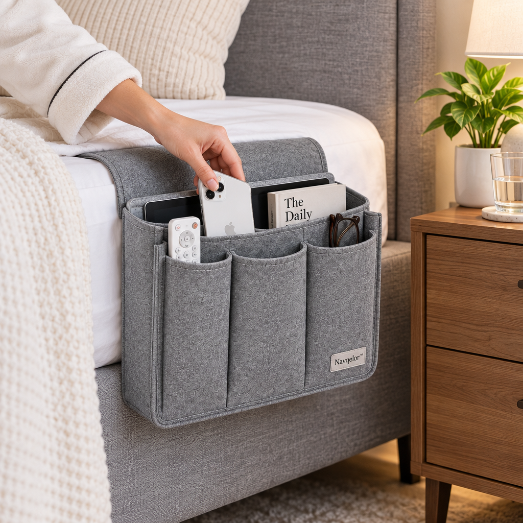 Navqelor™ Bedside Hanging Organizer image 4