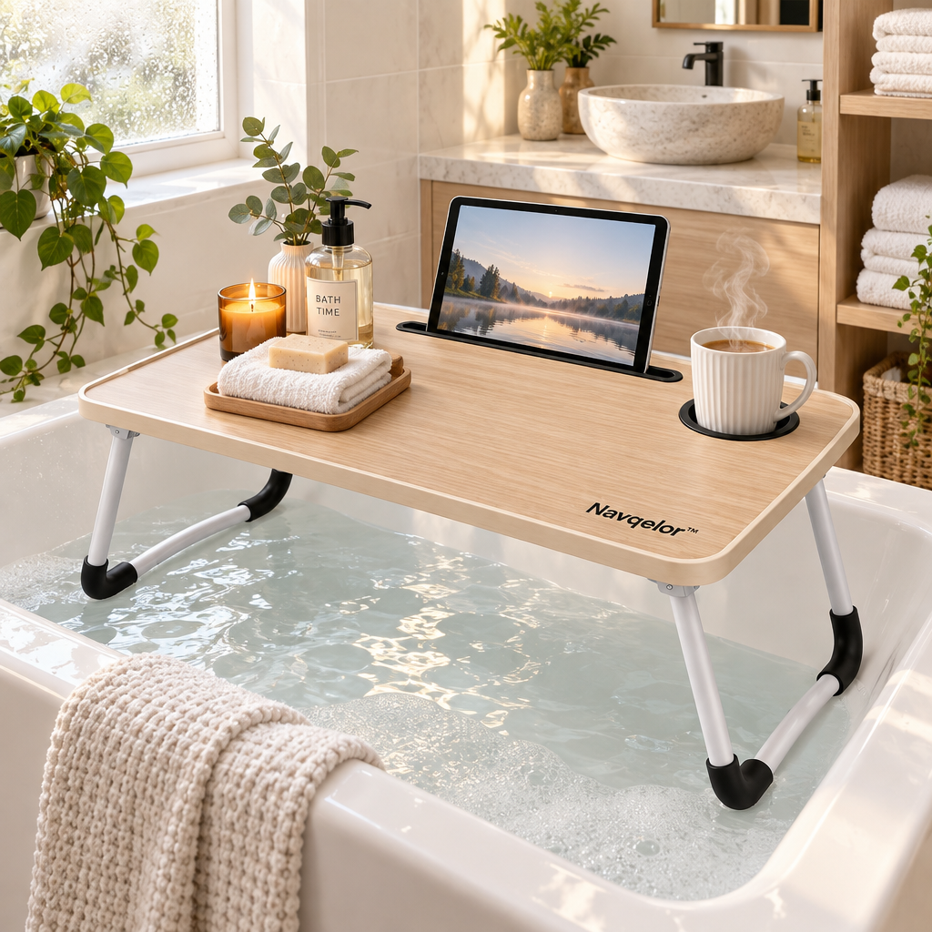 Navqelor™ Multi-Function Folding Bed Tray Table image 1