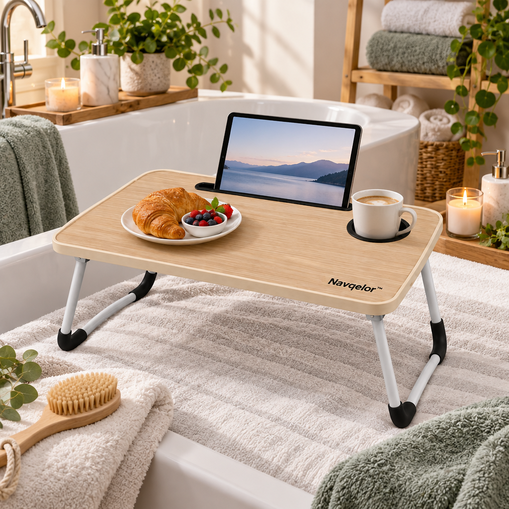 Navqelor™ Multi-Function Folding Bed Tray Table image 6