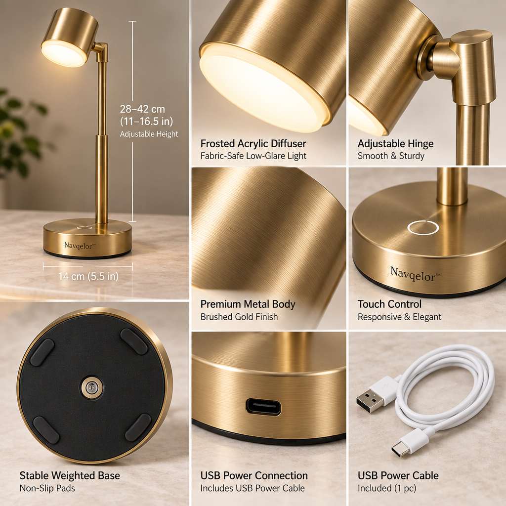 Navqelor™ Adjustable Bedside Reading Lamp image 5