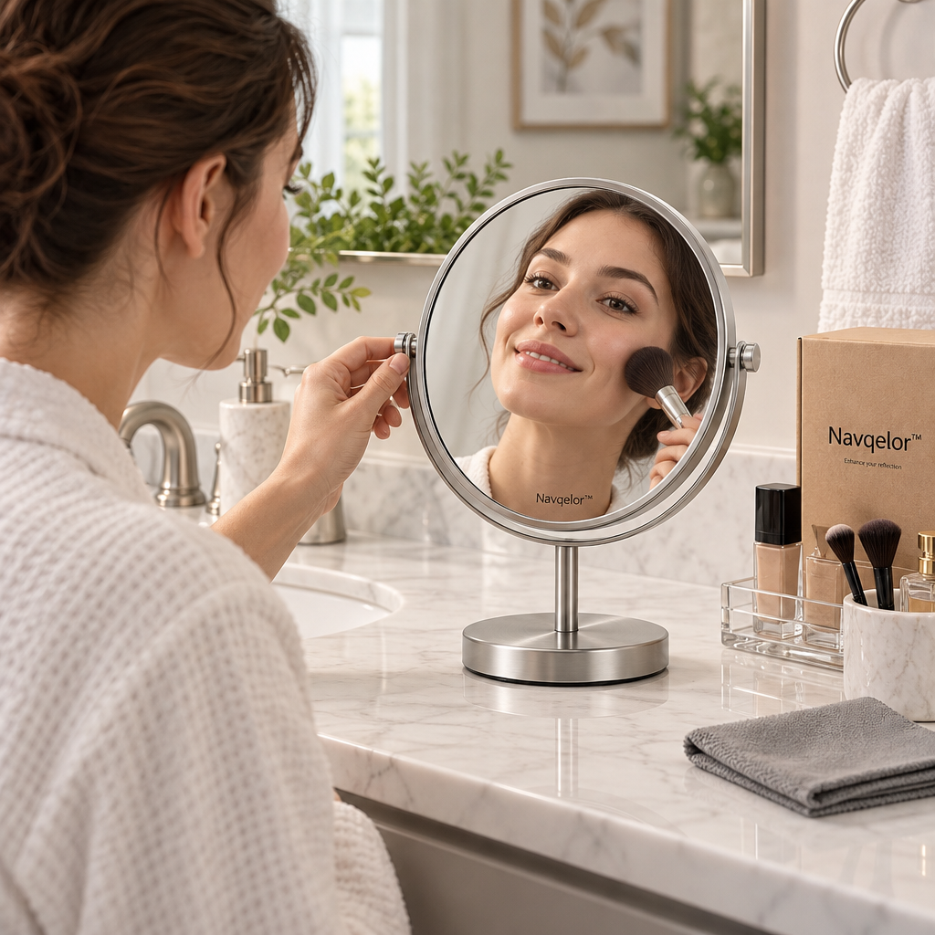 Navqelor™ Rotating Desktop Vanity Mirror image 4
