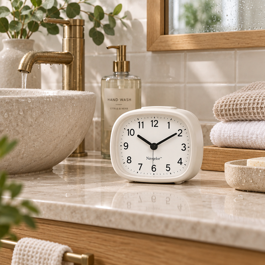 Navqelor™ Silent Bedside Alarm Clock image 1